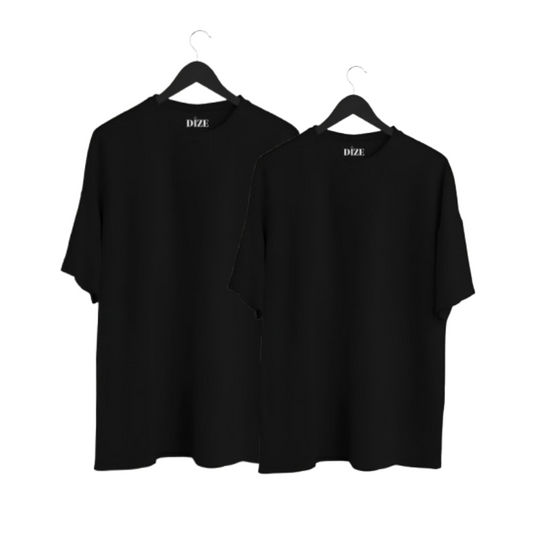 Black couple tshirt-Matching Couple