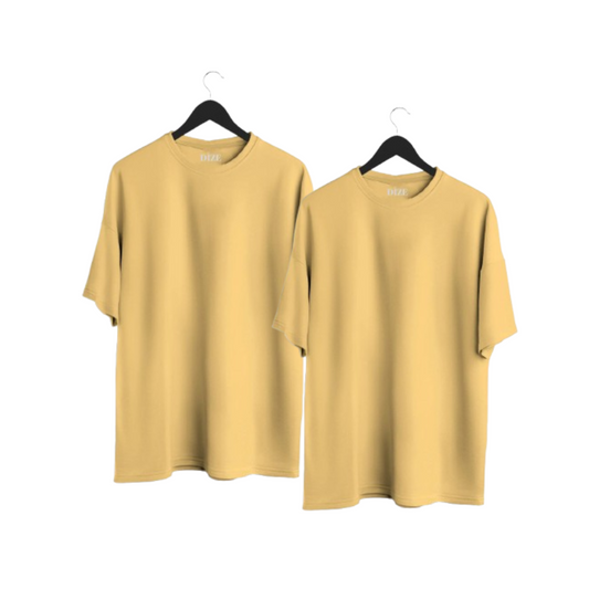 Yellow couple tshirt - Stay sinked